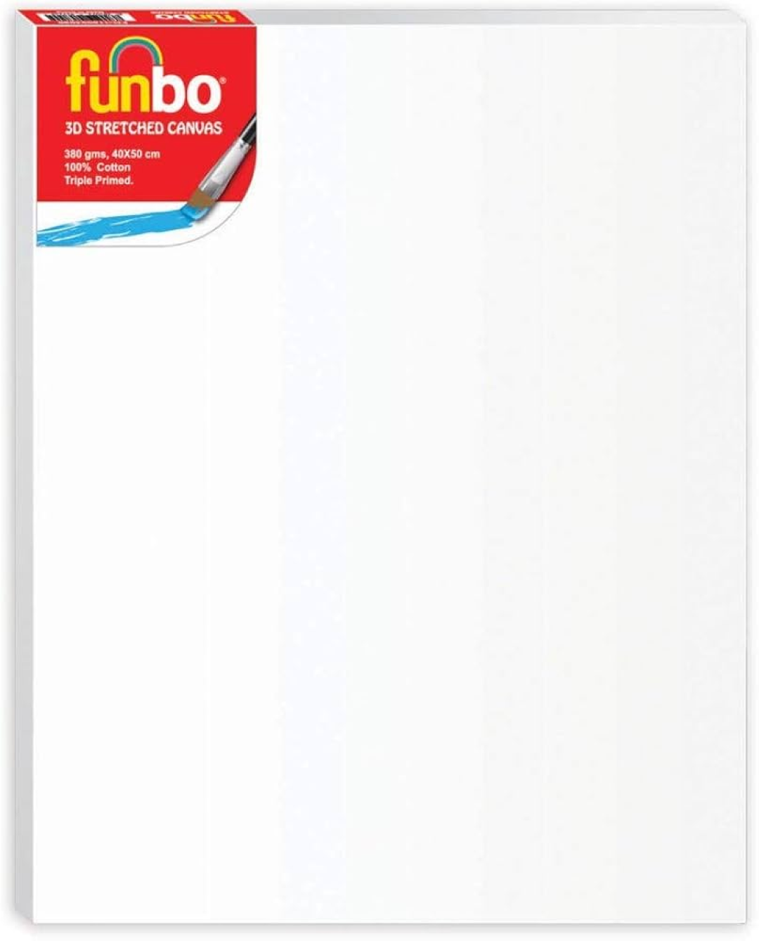 Funbo Stretched canvas 380 gms 40X50 cm FO-114004050